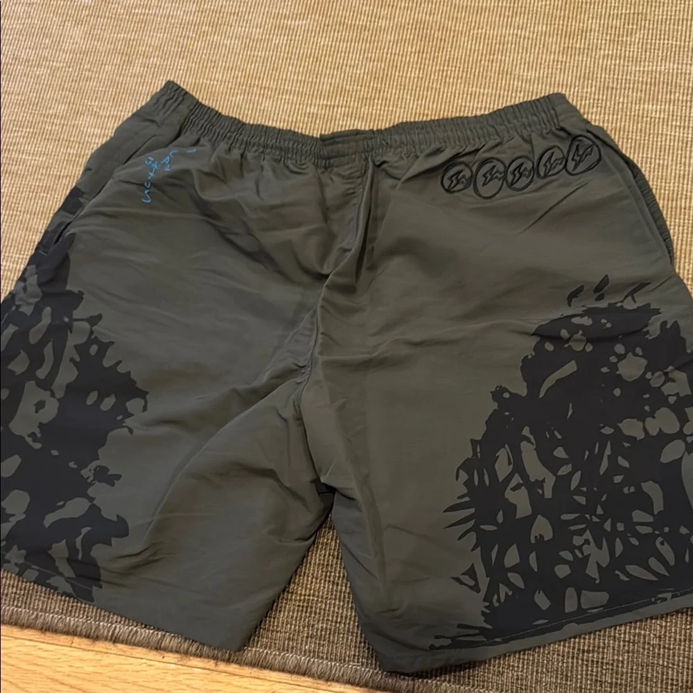 Cactus Jack by Travis Scott Black and Blue Men Shorts